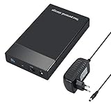 SATA zu USB 3.0 Festplatte, 3,5 Zoll 6 Gbit/s externes Gehäuse Adapter für Laptop Desktop Computer Festplatte, kompatibel für Windows Mac OS und Linux