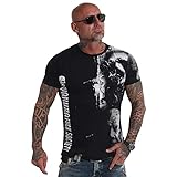 Yakuza Herren Waiting Death V02 T-Shirt, Schwarz, XL