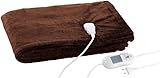 Wilson Gabor XL-Webpelz-Heizdecke mit 3 Heizstufen und Timer, 130 x 180
