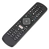 VINABTY 996596003606 Ersatzfernbedienung passend für Philips TV 4K UHD 49PUT6101 50PUS6162 43PFS5803 43PUS6523 43PUS6753 50PFS5803 50PUS6262 50PUS6272 50PUS6523 50PUS6753 55PUH6101 55PUS6101