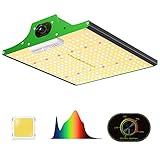 VIPARSPECTRA Pro Series P600 LED Grow Light mit verbesserten SMD-LEDs, Pflanzenlampe LED Grow Lampe sonnenähnlichem Vollspektrum und dimmbarer Funktion für Hydroponic-Zimmerpflanzen Veg Flow