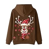 Weihnachtspullover Damenxmas Pulli Neu Schneemann Hoodie Weihnachtspullover Strickjacken Sweatshirtteenager MäDchen Weihnachtspulli Neu Rudolph Rentier Elfe Weihnachtsp