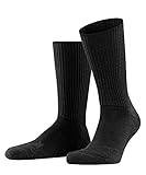 FALKE Unisex Socken Walkie Ergo, Schurwolle Polyamid, 1 Paar, Schwarz (Black 3000), 42-43 (UK 8-9 Ι US 9-10)