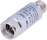 DUR-line® V3018 - Mini Inline Verstärker, Verstärkung 18 dB, für Sat und DVB-T2, 5-2400 MH