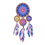 Greatangle-UK Modische DIY 3D Dreamcatcher Muster T-Shirt Presse Wärmeübertragungsaufkleber Waschbares Bügeleisen auf Applikation für T-Shirt Dek