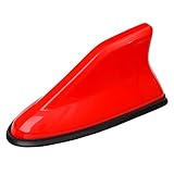 Upgrade Authic Shark Fin Dach Antenne Signalverstärker für Sitz Leon Fr Ibiza Altea Alhambra Auto Accessorie (Color : Red)