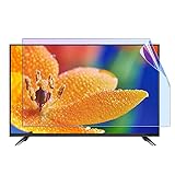 JANEFLY 32-75 Zoll TV-Bildschirmschutz, Anti-Blaulicht Entlasten Bildschirmfilter, AugenermüDung Lindern Ultra Klar FüR Sharp, Sony, Samsung, Hisense,55in(1221×689mm)