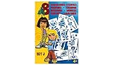 MALINOS 301006 Stifte BloPens Schablonen Set J W