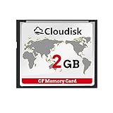 Cloudisk Compact Flash CF-Karte, Speicherkarten, High-Speed-CompactFlash-Leser, Kamerakarte für DSLR (2 GB)