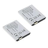 2X Ersatz Akku für AVM Fritz!Fon MT-F C5 C4 M2 ACCU mit 750mAh L