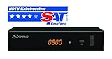 STRONG SRT 3002 HD Receiver für digitales Kabelfernsehen DVB-C Full HD (HDTV, HDMI, SCART, USB, Mediaplayer) Schw