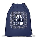 Kryptowährung Blockchain Bitcoin Turnbeutel | BTC Hold Club Crypto Gy