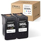 PINALL 2 Kompatibel Canon PG-545XL CL-546XL für Canon PIXMA MX495 iP2850 MG2450 MG2550 MG2550S MG2950 MG3050 MG3051 TS205 TS305 TS3150 TS3151 Druck