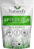 Spirulina Hawaii Tabletten - Premium Rohstoff Aus Hawaii - VEGAN – 500 Tabletten - In deutschen Laboren geprüft - Spirulina (500 Tabletten)