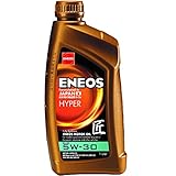 ENEOS HYPER 5W-30 - Motoröle für Autos - 5w30 Öl - Engine Oil - Universell für Europäische, Amerikanische, Japanische und Koreanische Marken - Vollsynthetisch mit Organischen Zusätzen (1 Liter)