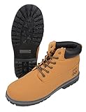 Emanhu Trading Freizeit-Boots vers. Farben Boots Stiefel Halbstiefel Schuhe Winterschuhe (44, Beige)