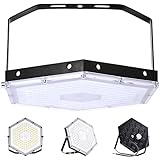 ZH-VBC LED Hallenstrahler 100W 10000LM in Kaltweiß(6000-6500K), LED Industrielampe UFO IP65 Wasserdicht LED Hallenbeleuchtung LED High Bay Licht für Werkstätten und Fabrik