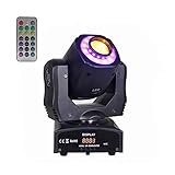 Moving Head DMX Dj Licht 3 Beam Light 24 GobosDiskolichteffekt lampe DMX 512 Controller for Led Partylicht Bar, Stage, Club, Discolicht, Band, Dance floor 60w Moving Head DJ Equip