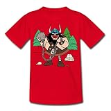 Spreadshirt Wickie Und Die Starken Männer Schrecklicher Sven Kinder T-Shirt, 122-128, R