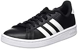 adidas Herren Grand Court Sneaker, Core Black/Cloud White/Cloud White, 42 2/3 EU