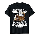 Deutscher Schäferhund, Geschenk für Damen und Herren. T-S