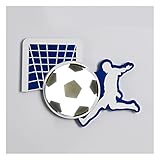 -wandlampe Kinderzimmer Wandleuchte Junge Kreative Fußball Traum Dekoration Nachttischlampe Junge Schlafzimmer Zimmer Warme Wand Hanging Nachtlicht Schlafzimmerleuchten (Color : B)