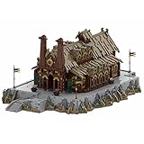 Onenineten Das Medusselde-Palast für Der Herr der Ringe, 7868+Teile Palast Modell Bausatz, Haus Modular Building Bausteine, DIY Architektur Klemmbausteine Kompatibel mit Leg