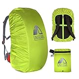 Unigear Regenschutz für Rucksäcke Schulranzen mit Reflektor, wasserdichte Regenhülle Rucksack Cover regenüberzug für Camping Wandern Backpack