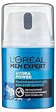 L'Oréal Paris Men Expert Gesichtspflege für Männer, Gesichtscreme mit Hyaluronsäure, Hydra Power Feuchtigkeitspflege Non-Stop Komfort, 1 x 50