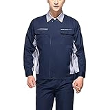 BBGS Schwerlast Overalls Und Jacken-Set LKW-Fahrer Mechaniker Herren Arbeitskleidung Kleidung für Garagenarbeiter,Mechaniker,Gartenreinigungsjob (Color : Style 1, Size : 165)