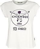 RED by EMP RED X CHIEMSEE - weißes T-Shirt mit Print Frauen T-Shirt weiß L