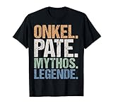 Herren Onkel Pate Legende Taufpate Patenonkel Patenkind Geschenk T-S