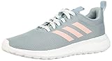 adidas Damen Lite Racer CLN Sneaker, Dark Grau S18 Rosa Spirit FTWR Weiss, 38 2/3