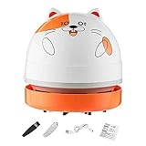 CHAODI Desktop Staubsauger, USB Mini Niedlich Tragbarer Desktop Staubstaubsauger Für Tastatur Laptop Tischreinigung Für Zuhause, Büro,