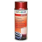 DUPLI-COLOR 669088 METALLIC LOOK rot 400 ml, transparent, (1er Pack)