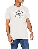 Quiksilver Herren T-Shirt Creators of Simplicity - T-Shirt für Männer, Snow White, S, EQYZT06055