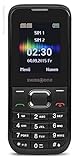 swisstone SC 230 - Dual SIM Handy (extra großem beleuchtetem Farbdisplay) schw