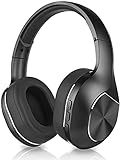 Eaxus® ANC Bluetooth Over Ear Kopfhörer Black Edition - mit Geräuschtunterdrückung