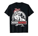 Mamasaurus T rex Dinosaur Funny Mama Saurus Mother's Family T-S