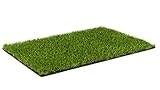 Kunstrasen Rasenteppich Cook für Garten - Florhöhe 20 mm - Gewicht ca. 1993 g/m² - UV-Garantie 8 Jahre (DIN 53387) | Rollrasen | Kunststoffrasen 4 m x 5