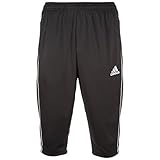 adidas Herren Trainingshose Core 18 3/4, Black/White, L, CE9032