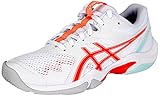 ASICS Damen Gel-Blade 8 Running, White/Sunrise RED, 40.5 EU