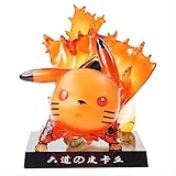 Pikachu Cosplay Naruto PVC Figur Sammeln Modell Spielzeug 11cm Anime Puppe Modell Kinder Spielzeug Dek