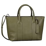 TOM TAILOR bags KALEA Damen Shopper M, sage, 39x11,5x27,5