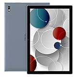 OSCAL Pad8 Tablet 10 Zoll mit Android 11, 64GB ROM 128GB erweiterbar Octa-Core Prozessor, 4G LTE+5G Wi-Fi, 6.580mAh Akku,1920x1200 FHD Display, Face ID, GPS, Type-c, OTG, Dual SIM Tablet PC (Grau)