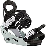 Burton Smalls Kids Snowboard Bindings Sz L (4-7) Neo-Mint/W