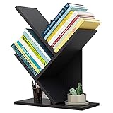 Buchaufbewahrung Baumform Desktop-Bücherregal, Arbeitsplatten-Holz-Display-Regal, Bücherregal-Bücherregal-Schließfach, Home-Office-Lagerregal, Für Bücher, Zeitschriften, C