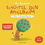 Schüttel den Apfelbaum - Ein Mitmachbuch. Für Kinder von 2 bis 4 Jahren. Schaukeln, schütteln, pusten, klopfen und sehen was passiert.: Klimaneutral gedruckt. Auf FSC-Papier aus nachhaltigem Anb