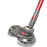 Ancocs Elektrische Wischaufsatz für Dyson V11 V10 V8 V7 V15 Wischmop mit Wassertank 10 Mopp für Dyson Staubsauger Wischen-Saugen 2 in 1, Bürste aufsatz für Dyson Animal Absolute Fluffy Absolute Ex