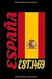 Espana: A5 / 6x9 / Spanien / Spain / Espana / Flagge / Madrid / Kalender / Taschenbuch /